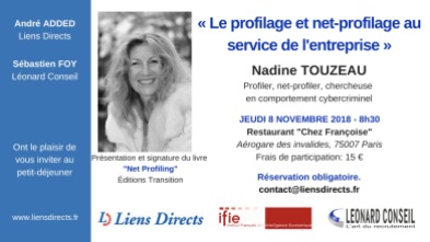 Paris Nov 18 Profiling, net-profiling en entreprise